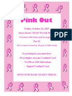 pink out 2015