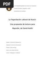 Fagocitación de Kusch en Mapurbe de David Aniñir