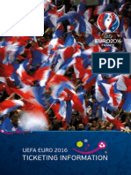 Informacionet Për Biletat e "Euro 2016"