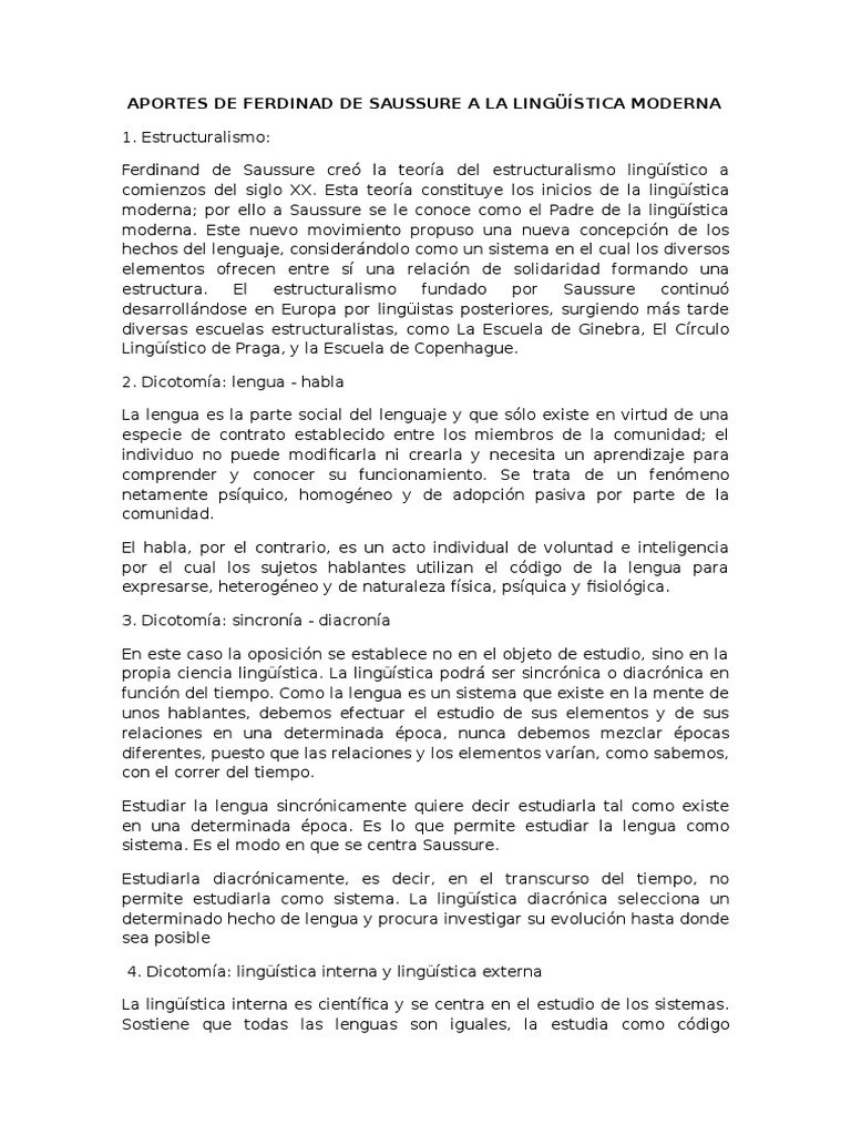 Linguistica Moderna 1975 Palabras Monografas Plus