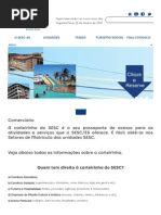 Documentos Necessários Comerciário Sesc ES