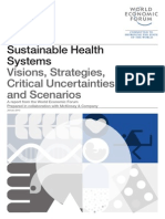 WEF SustainableHealthSystems Report 2013