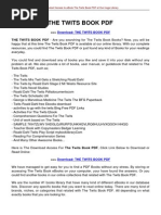 Download The Twits Book by sharpost SN284582144 doc pdf