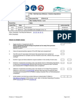 PTW-Hot Work 2-Checklist 35 - Well Entry Operations