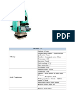 Alghifari 081280622019 Jual Service Kalibrasi Alat Ukur Total Station Ruide RTS-822A/RTS-822R.