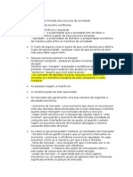 Introdução à Economia - Escassez, Custos e Decisões