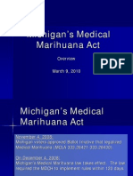 Michigan's Medical Marihuana Act