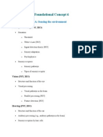 Foundational Concept 6: Content Category 6A: Sensing The Environment