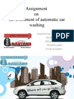 Presentation On Automatic Car Wash