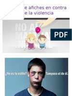 Tipos de Afiches en Contra de La Violencia