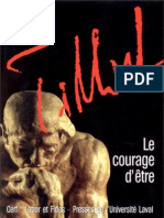 Oeuvres de Paul Tillich 6 Paul Tillich-Le courage d'Ãªtre  -Le Cerf - Labor et Fides - Presses de l'Universite de Laval (1998)