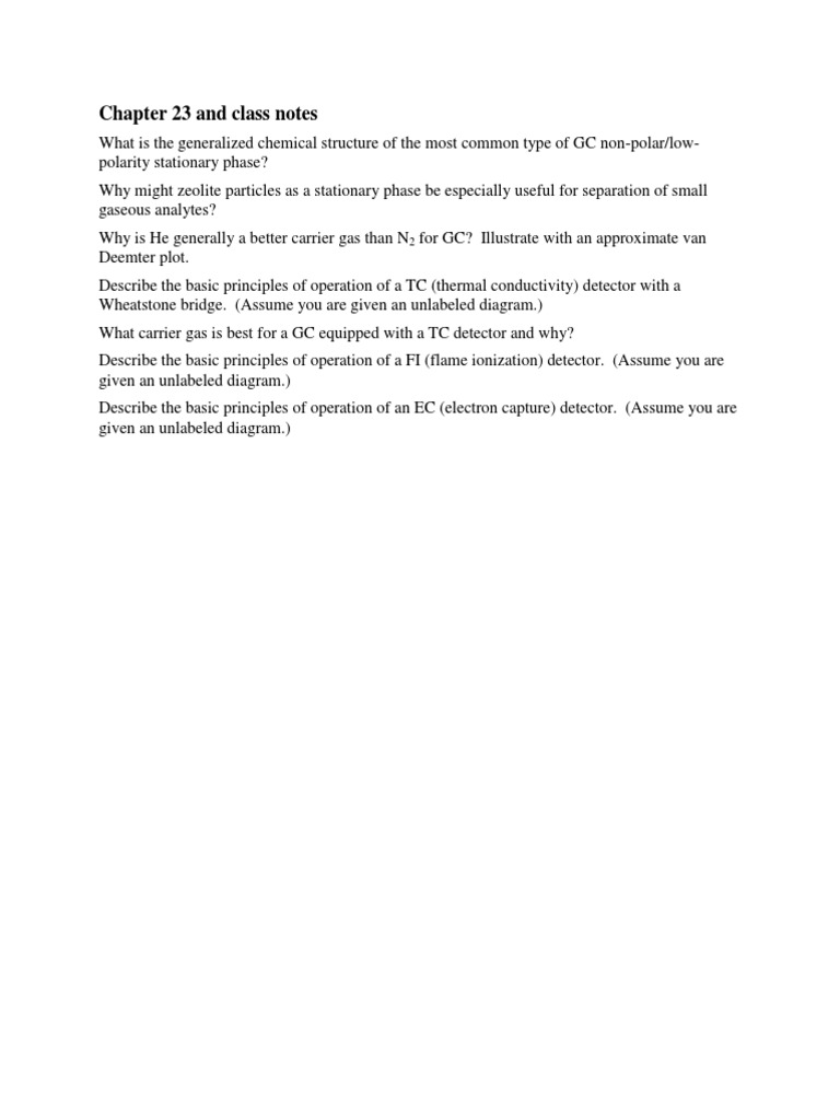 Chapter 23 and Class Notes | PDF | Science & Mathematics