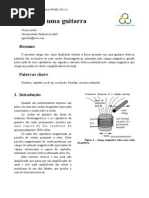 A física de uma guitarra