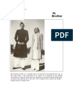 My Brother - By Fatima Jinnah