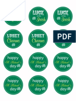 St Patrick's Day Tags