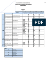 Calendario 1a Prova 2sem 2015