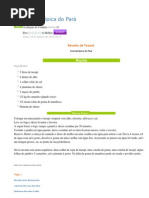 Comida típica do Pará Receita de Tacacá