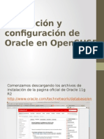 Instalación Y Configuración de Oracle en Opensuse