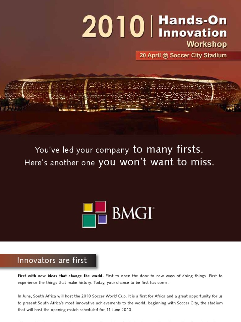 Innovation Invite & Agenda | PDF | Six Sigma | Innovation