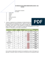 Vertimiento de Aguas Residuales de Origen Minero