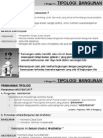 Tipologi Bangunan