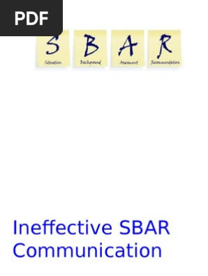 SBAR Presentation