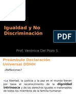 Igualdad y No Discriminación