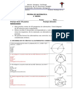 Prueba Angulos Circunferencia 2M 2015