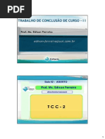 Aulas  TCC 2