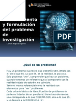 Planteamiento y Formulación Del Problema