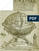 Libro de La Cosmographia: El Qual Trata La Descripción Del Mundo y Sus Partes Por Muy Claro y Lindo Artificio