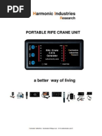 Portable Rife Crane Unit