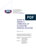 Guide To The Design and Operation of Automated Parking Facilities