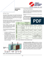 Industrial Lead Acid Batteries: Types and Their Selection