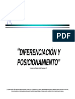 Diferenciacion y Posicionamiento