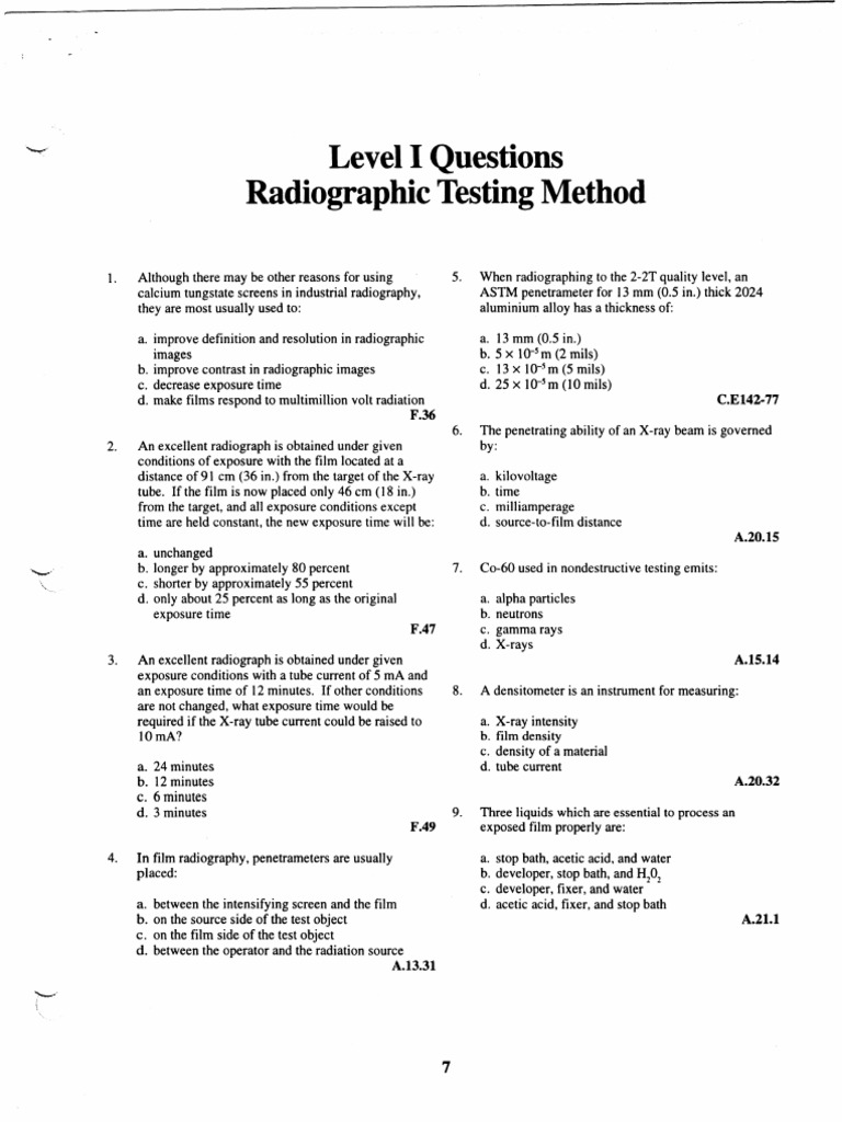 Rt Level 1 2 Q A With Answers