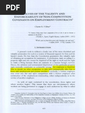 NON COMPETE CLAUSE PLJ volume 83 number 2 -04- Charito R. Villena.pdf
