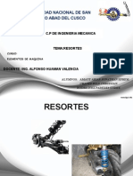 Diapositivas, Elemntos de Maquina- Resortes