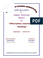"Alternative Channels of Banking": A Summer Training On