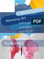 Re-Branding of Pailac Paints
