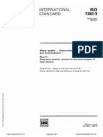 Chlorine by Idometric Titration