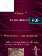 Process Management: THE MANAGEMENT AND CONTROL OF QUALITY, 5e, © 2002 South-Western/Thomson Learning