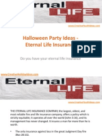 Halloween Party Ideas - Eternal Life Insurance