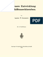 Ingenieur W. Kaemmerer (Auth.)-Die Neuere Entwicklung Im Schiffsmaschinenbau-Springer Berlin Heidelberg (1914)