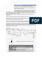 Fuente Con LM 317 y Transistor Amplificador de Corriente