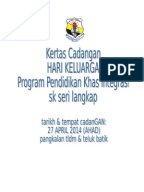 Kertas Kerja Hari Keluarga 2012