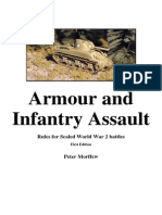 Armour and Infantry Assault: Rules For Scaled World War 2 Battles