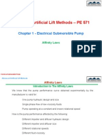Advanced Artificial Lift Methods - PE 571: Chapter 1 - Electrical Submersible Pump