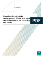 Guidelines Stockpile