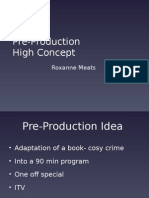 Pre-Production High Concept: Roxanne Meats